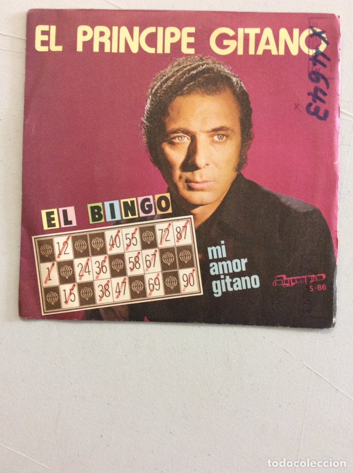 Discos de vinilo: El principe gitano. El Bingo. Mi amor gitano. - Foto 1