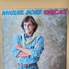 Discos de vinilo: CHICAS - MIGUEL BOSÉ. Lote 362446690