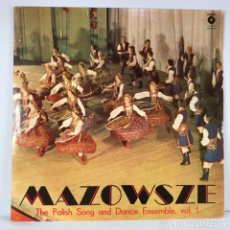 Discos de vinilo: MAZOWSZE ● THE POLISH SONG AND DANCE ENSEMBLE, VOL. 1 ● VINYL, LP, ALBUM, REPRESS - POLAND. Lote 362586470