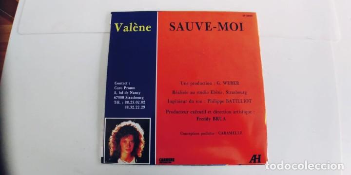 Discos de vinilo: Val&egrave;ne &ndash;SINGLE Sauve-moi-NUEVO - Foto 2