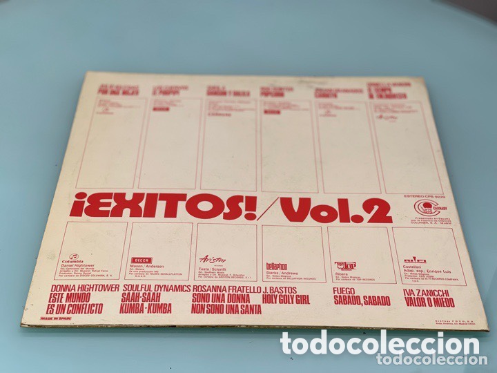Discos de vinilo: VINILO, &Eacute;XITOS , VOL 2 - Foto 3