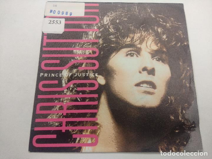 Discos de vinilo: CHRIS SUTTON/PRINCE OF JUSTICE/SINGLE. - Foto 1