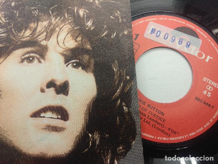 Discos de vinilo: CHRIS SUTTON/PRINCE OF JUSTICE/SINGLE. - Foto 2