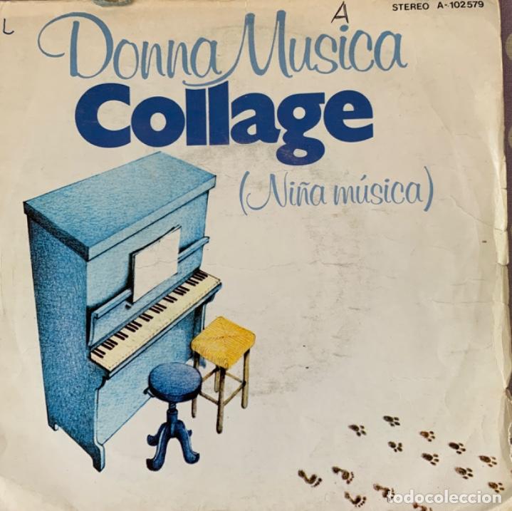 Disques de vinyle: Collage Donna M&uacute;sica