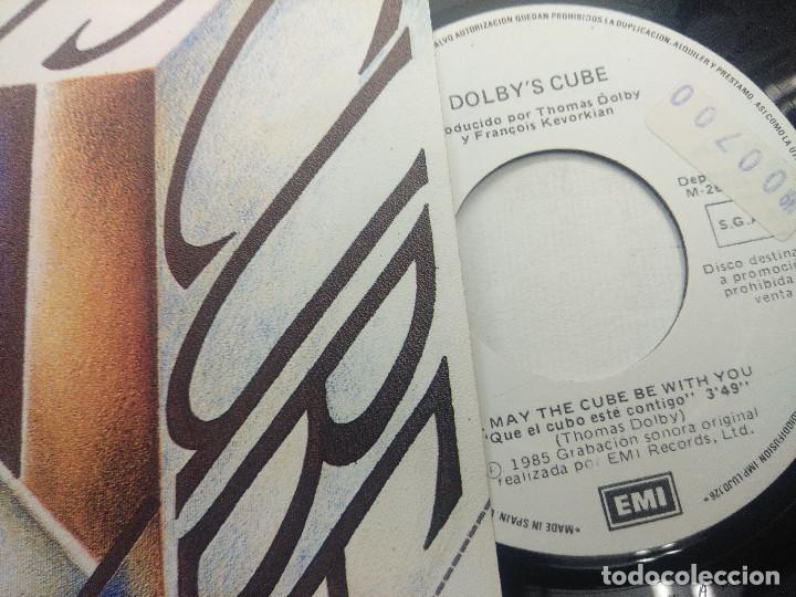 Discos de vinilo: DOLBYS CUBE/MAY THE CUBE BE WITH YOU/SINGLE PROMOCIONAL. - Foto 2