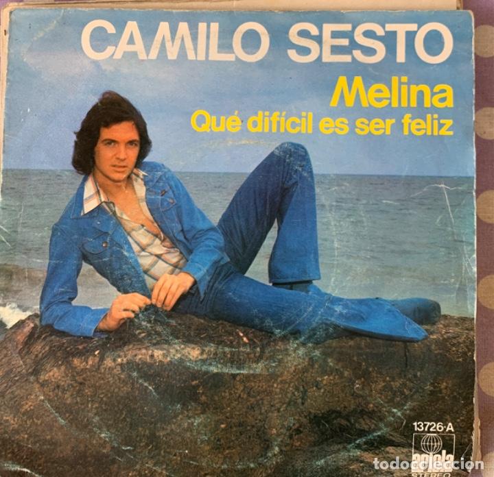 Discos de vinilo: Camilo Sesto Melina - Foto 1