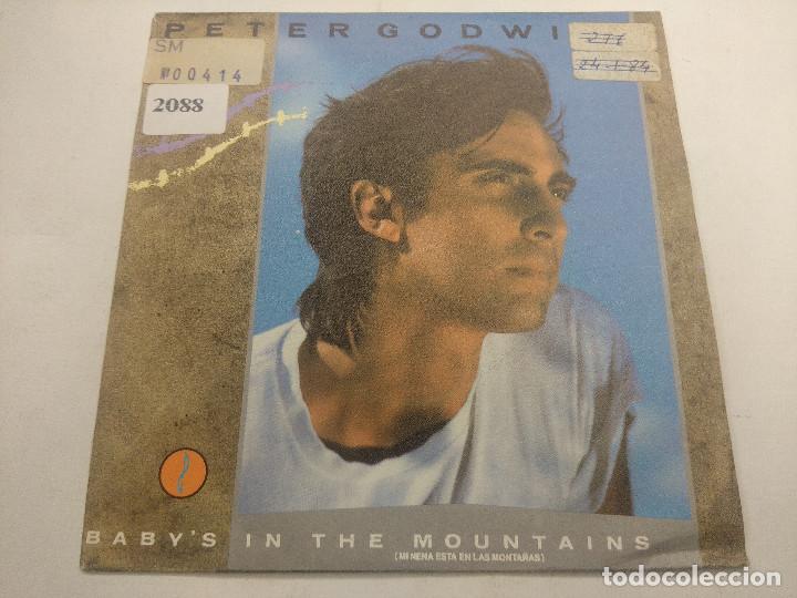 Discos de vinilo: PETER GODWIN/BABYS IN THE MOUNTAINS/SINGLE. - Foto 1