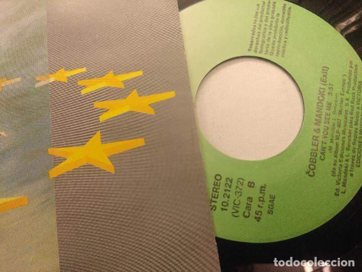 Discos de vinilo: COBBLER & MANDOKI/EXIT/SINGLE + HOJA PROMO. - Foto 2