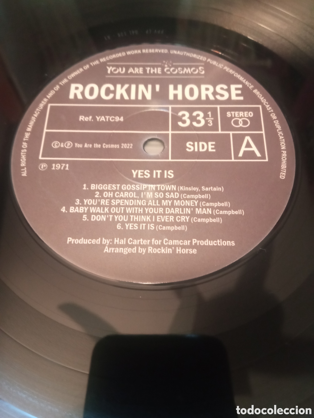 Discos de vinilo: Rockin Horse - Yes It is. - Foto 3