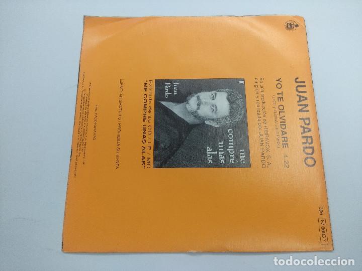 Discos de vinilo: JUAN PARDO/YO TE OLVIDARE/SINGLE. - Foto 3