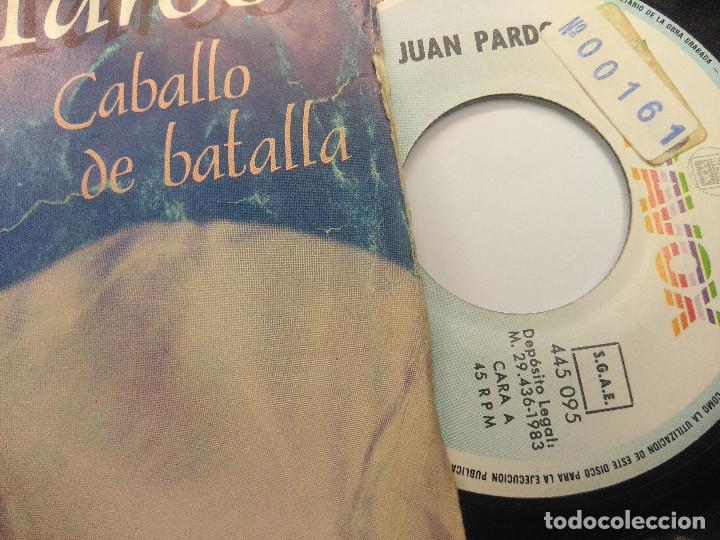 Discos de vinilo: JUAN PARDO/CABALLO DE BATALLA/SINGLE. - Foto 2