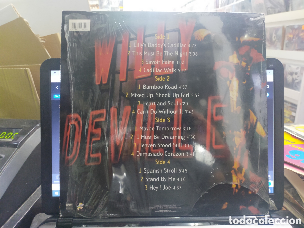 Discos de vinilo: Willy deville doble LP live Espa&ntilde;a 1993 - Foto 2