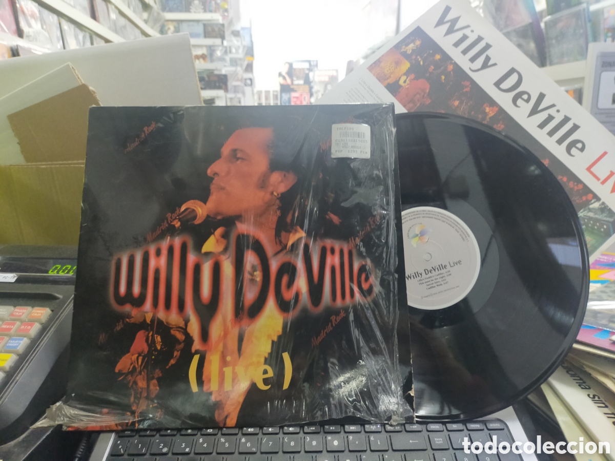 Discos de vinilo: Willy deville doble LP live Espa&ntilde;a 1993 - Foto 1