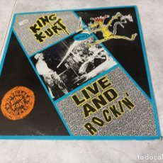 Discos de vinilo: KING KURT LPLIVE AND ROCKIN ROCKABILLY. Lote 362662740