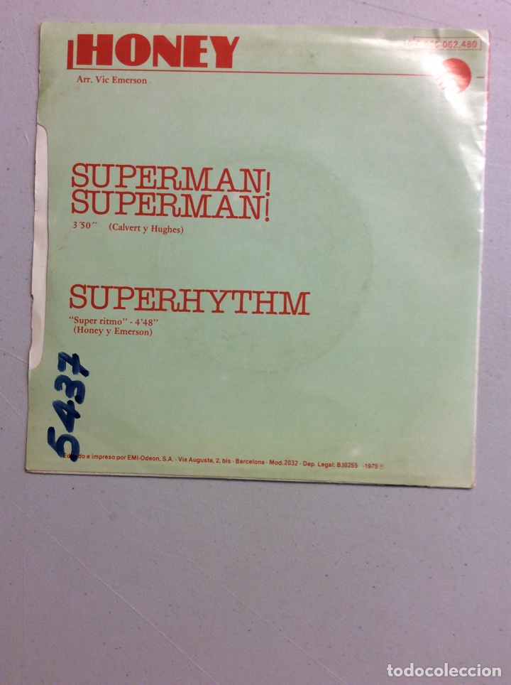 Discos de vinilo: Honey. Superman! Superman!. Superhythm. - Foto 2