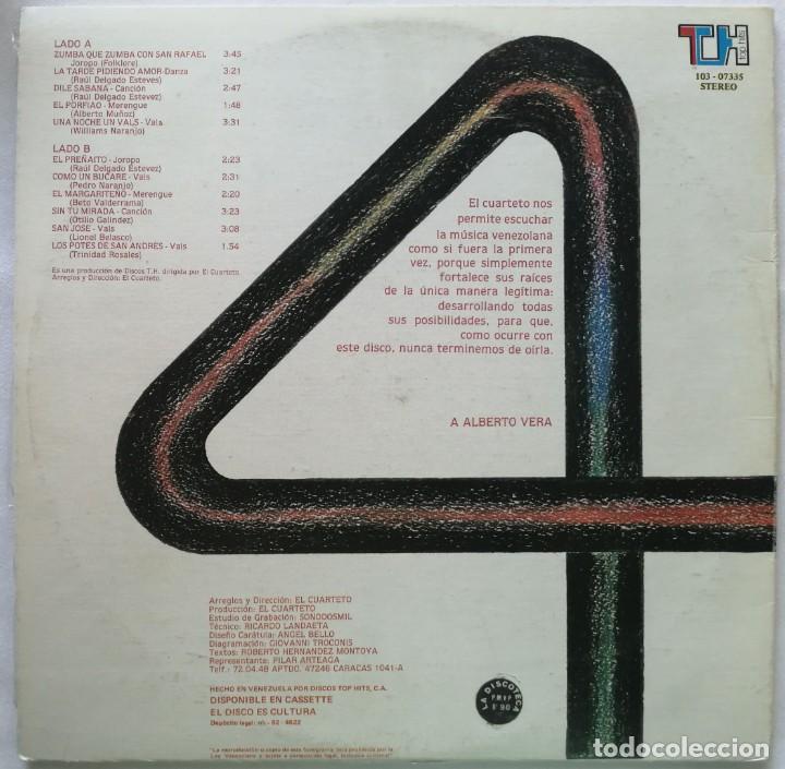 Discos de vinilo: El Cuarteto, El Cuarteto, Top Hits 103-07335, VENEZUELA - Foto 4