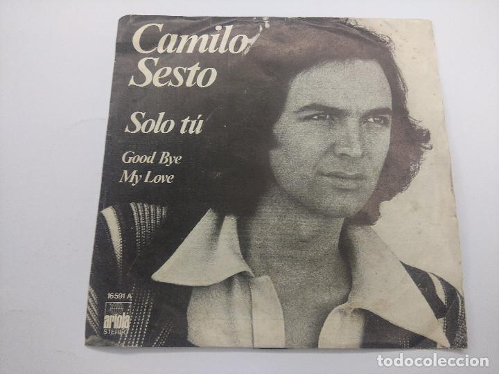 Discos de vinilo: CAMILO SESTO/SOLO TU/SINGLE. - Foto 1