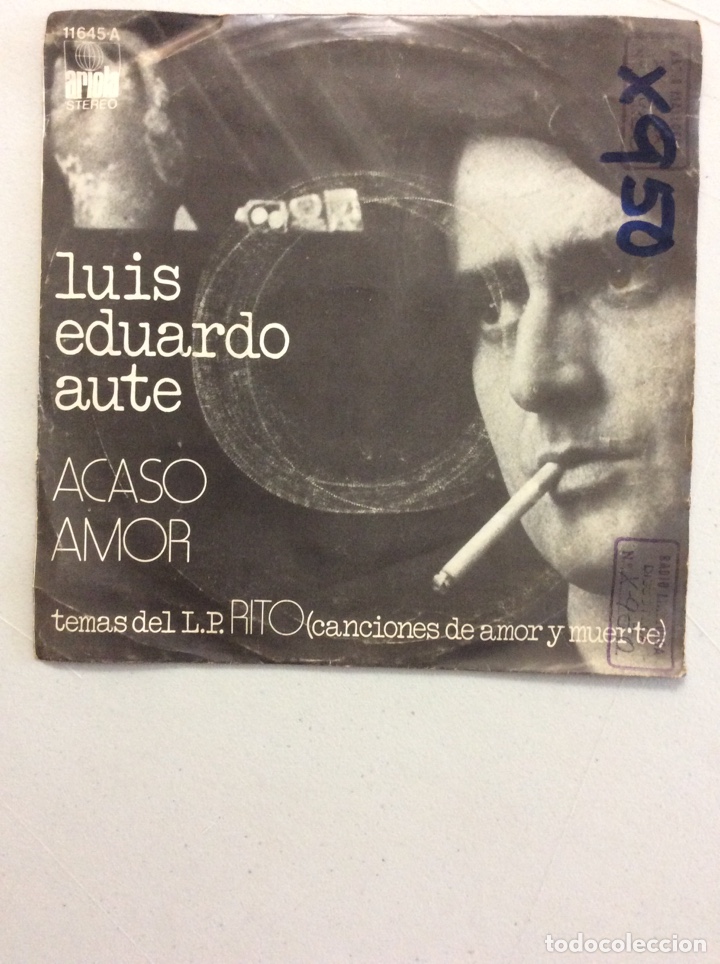 Discos de vinilo: Luis Eduardo Aute. Acaso amor. - Foto 1