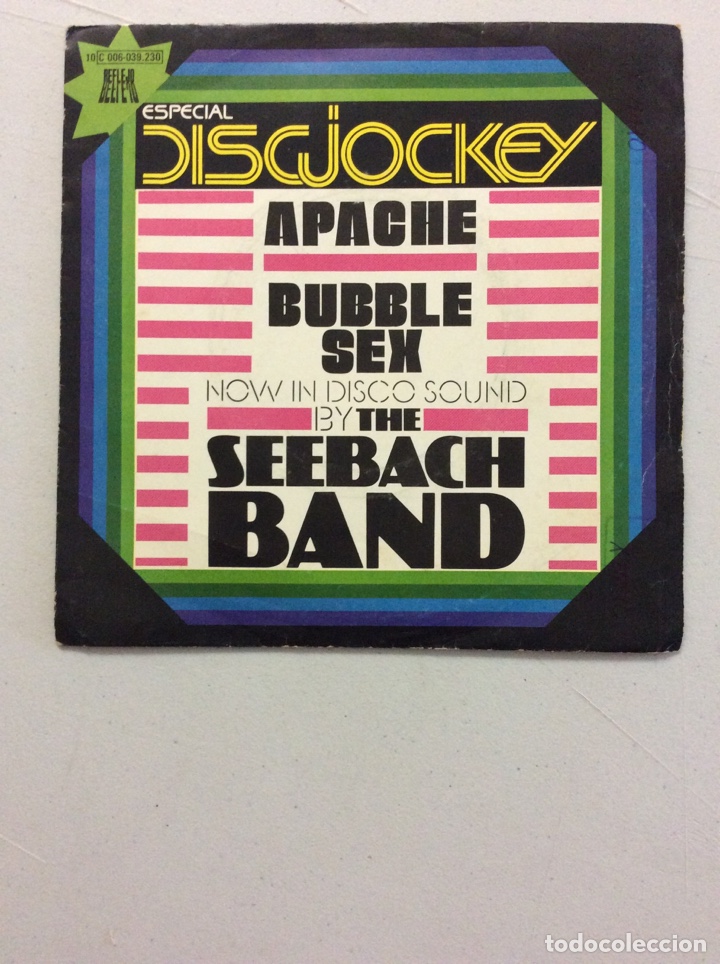 Discos de vinilo: Apache. Bubble sex. The seebach band. - Foto 1