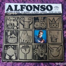 Discos de vinilo: ALFONSO – EN CASA DE IRENE ,VINYL 7” EP 1966 SPAIN Z-E- 710. Lote 362706315