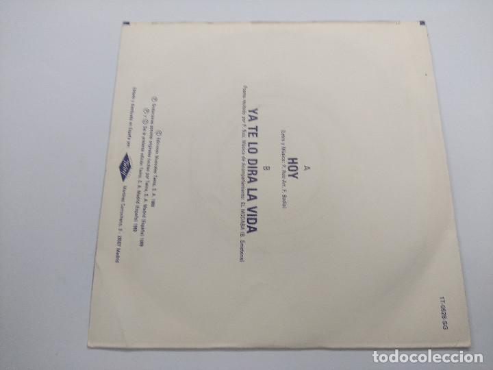 Discos de vinilo: PEDRO RUIZ/HOY/SINGLE. - Foto 3