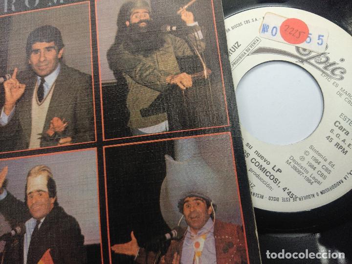 Discos de vinilo: PEDRO RUIZ/LOS DESNUDA/SINGLE PROMOCIONAL. - Foto 2