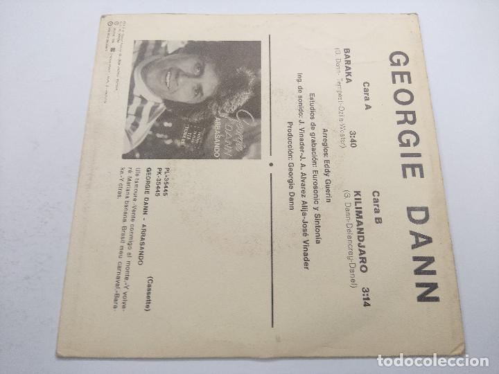 Discos de vinilo: GEORGIE DANN/BARAKA/SINGLE PROMOCIONAL. - Foto 3