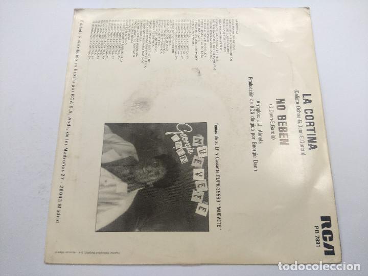 Discos de vinilo: GEORGIE DANN/LA CORTINA/SINGLE. - Foto 3