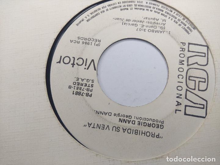 Discos de vinilo: GEORGIE DANN/MACUMBA/SINGLE PROMOCIONAL. - Foto 3