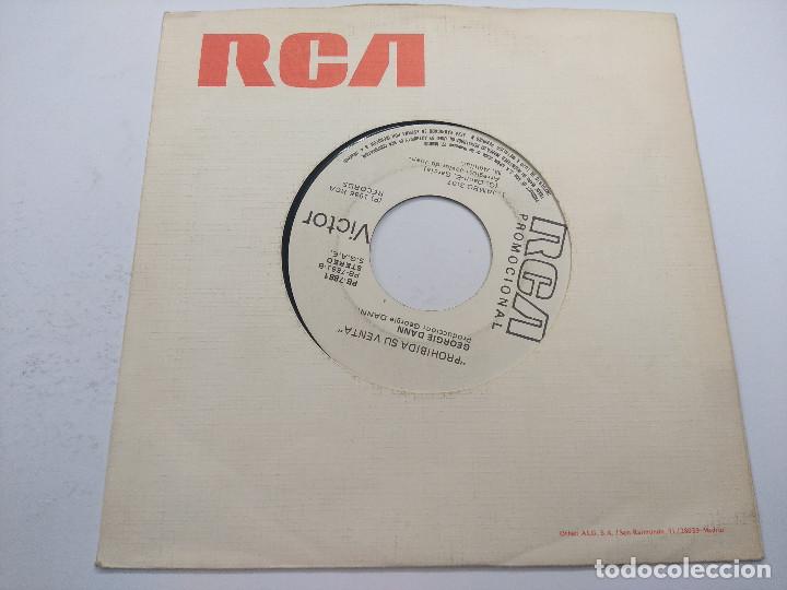Discos de vinilo: GEORGIE DANN/MACUMBA/SINGLE PROMOCIONAL. - Foto 4
