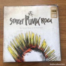 Discos de vinilo: VV.AA. - STRRET PUNK - THE SECOND WAVE OF UK PUNK ROCK - LP DOBLE MUSIC BROKERS 2022 NUEVO. Lote 362739375