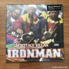 Discos de vinilo: GHOSTFACE KILLAH - IRONMAN (1996) - LP DOBLE REEDICIÓN MUSIC ON VINYL 2022 NUEVO. Lote 362740655
