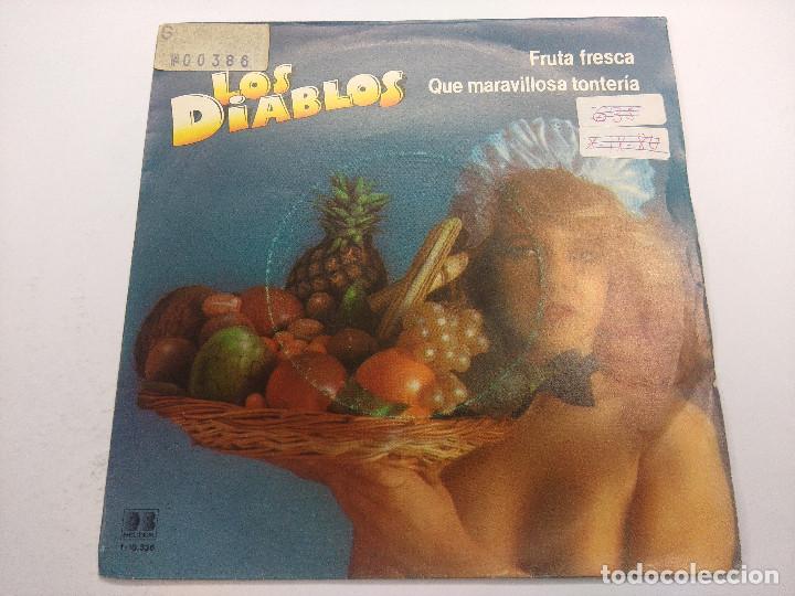 Discos de vinilo: LOS DIABLOS/FRUTA FRESCA/SINGLE. - Foto 1