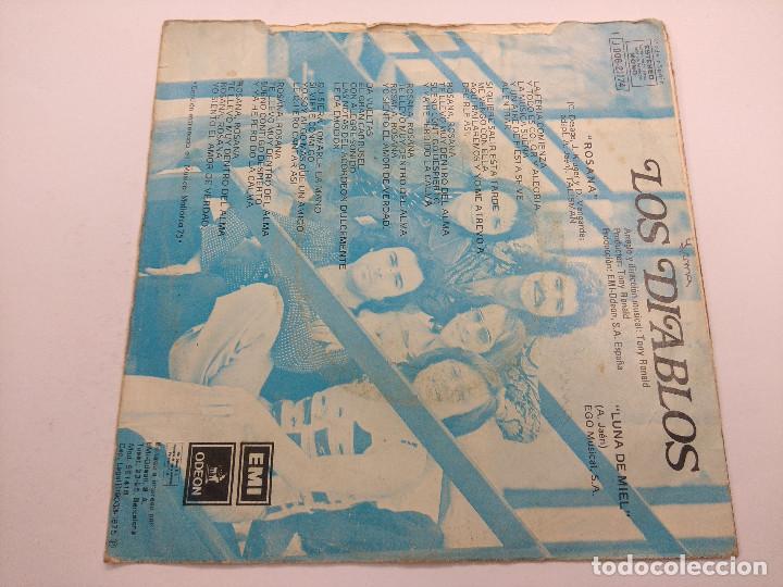 Discos de vinilo: LOS DIABLOS/ROSANA/SINGLE. - Foto 3