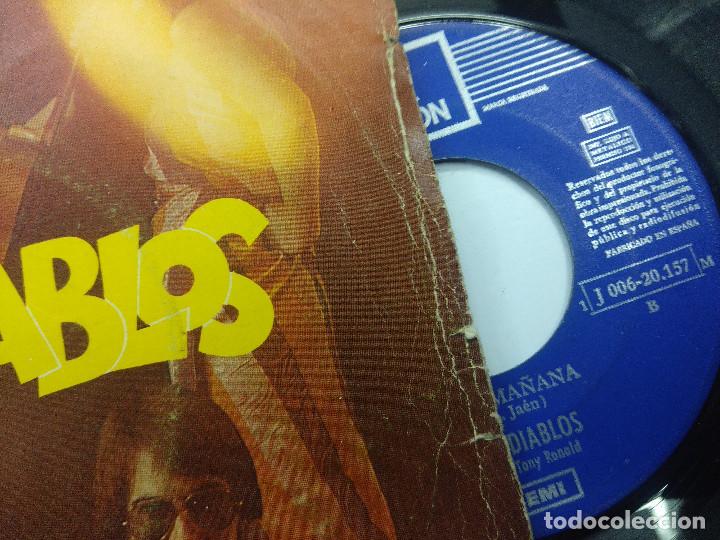 Discos de vinilo: LOS DIABLOS/UN RAYO DE SOL/SINGLE. - Foto 2