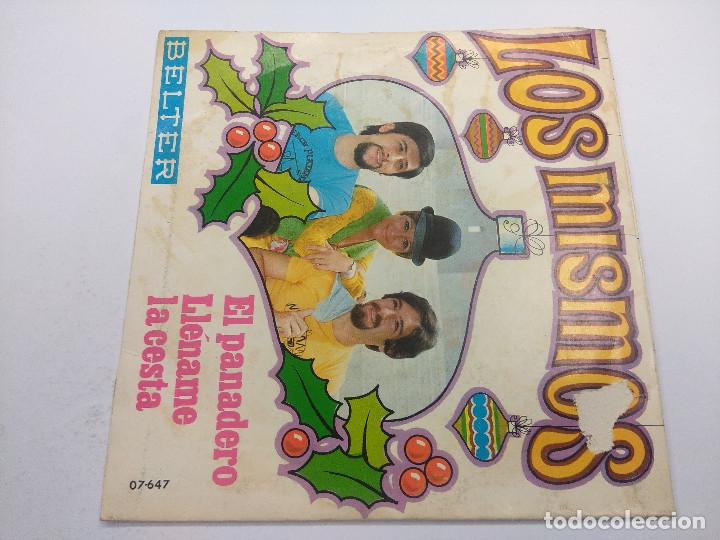 Discos de vinilo: LOS MISMOS/EL PANADERO/SINGLE. - Foto 3