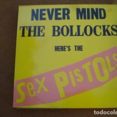 Discos de vinilo: SEX PISTOLS NEVER MIND THE BOLLOCKS HERE'S THE SEX PISTOLS. Lote 362746980