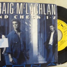 Discos de vinilo: GRAIG MCLACHLAN & CHECK 1-2 -SINGLE 1990 PROMO UNA SOLA CARA -PEDIDO MINIMO 3 EUROS. Lote 362771870
