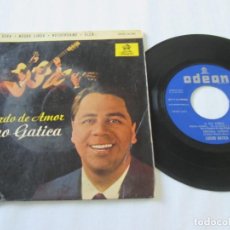 Discos de vinilo: LUCHO GATICA - RECUERDO DE AMOR. EP 4 TEMAS, EDICIÓN ESPAÑOLA 7” DE 1963. BUEN ESTADO