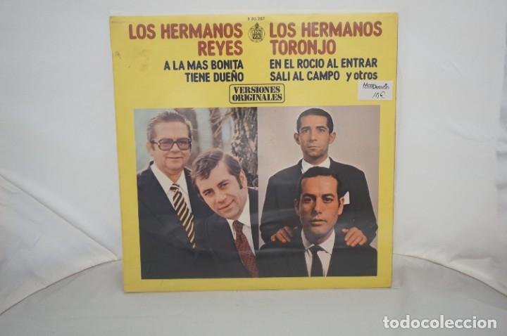 Discos de vinilo: Vinilo LP - LOS HERMANOS REYES / LOS HERMANOS TORONJO - Foto 1
