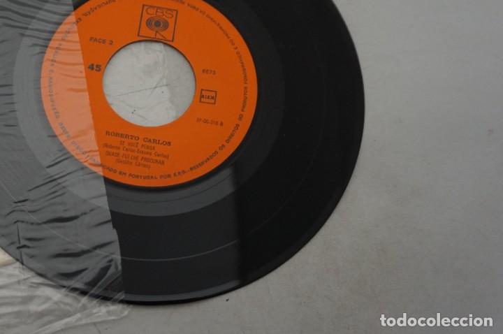 Discos de vinilo: SINGLE 7 - ROBERTO CARLOS - SE VOCE PENSA - Foto 3
