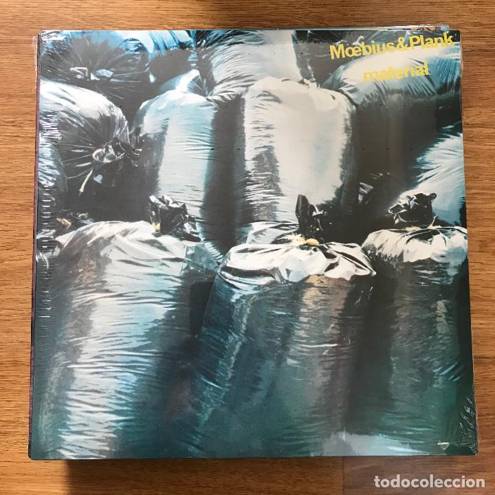 Discos de vinilo: MOEBIUS & PLANK - MATERIAL (1981) - LP REEDICI&Oacute;N BUREAU B NUEVO - Foto 1