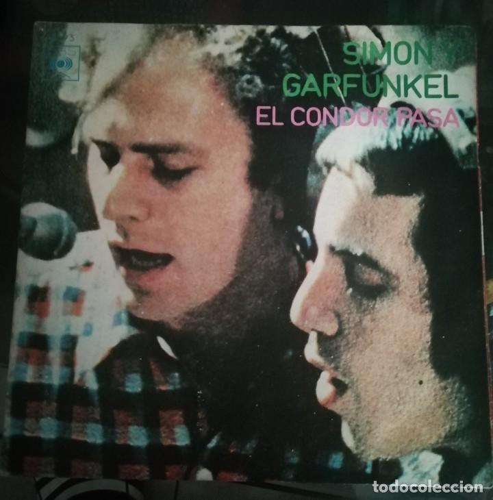 Discos de vinilo: Single Simon y Garfunkel el c&oacute;ndor pasa - Foto 1