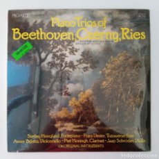 Discos de vinilo: DISCO VINILO PIANO TRIOS OF BEETHOVEN, CZERNY, RIES. Lote 362801440
