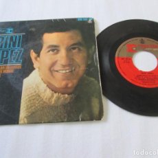 Discos de vinilo: TRINI LÓPEZ - CUANDO LLEGAN LOS SANTOS. EP, SPANISH 1965 7” EDITION. MUY BUEN ESTADO. Lote 362803920