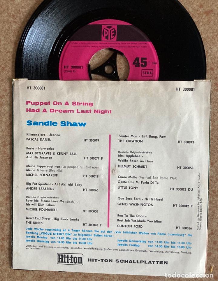 Discos de vinilo: Sandie Shaw - Eurovision 1967 - Foto 2