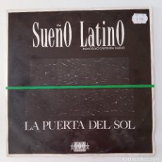 Discos de vinilo: DISCO VINILO SUEÑO LATINO FEATURING CAROLINA DAMAS, LA PUERTA DEL SOL. Lote 362805025