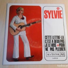Discos de vinilo: SYLVIE VARTAN, EP, CETTE LETTRE LA + 3, AÑO, 1965, RCA VICTOR 3-20930. Lote 362809675