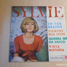 Discos de vinilo: SYLVIE VARTAN, EP, EN TUS BRAZOS + 3, AÑO, 1965, RCA VICTOR 3-20884. Lote 362814340
