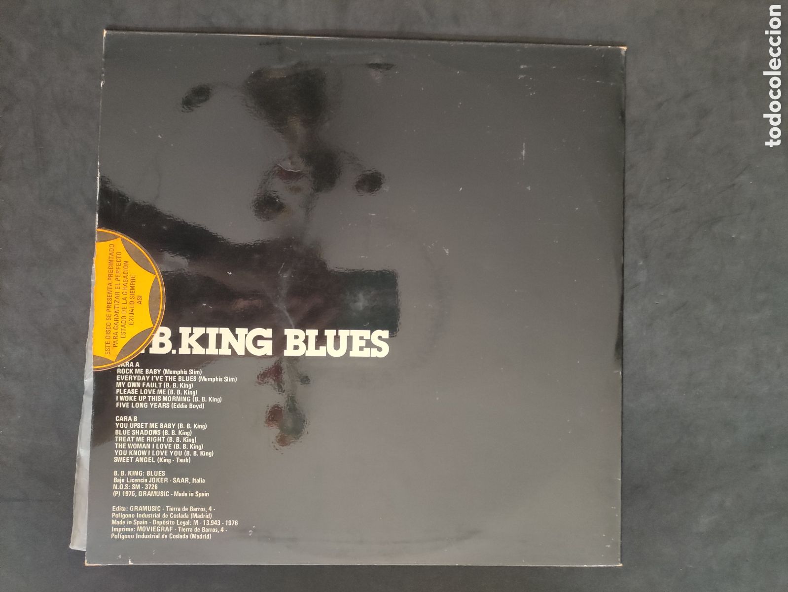 Discos de vinilo: B. B. King / Blues - Gramusic 1976 - Foto 2